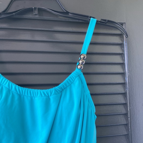 Venus Slimming Draped One Piece Swimsuit - Picture 8 of 13